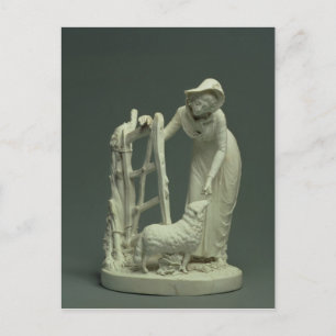 Derby shepherdess, 1790 briefkaart