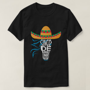 derby shirt/cinco de berby t-shirt/paard race t-shirt
