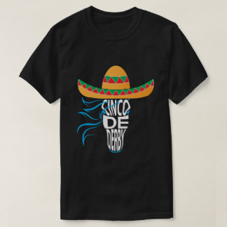 derby shirt/cinco de berby t-shirt/paard race t-shirt