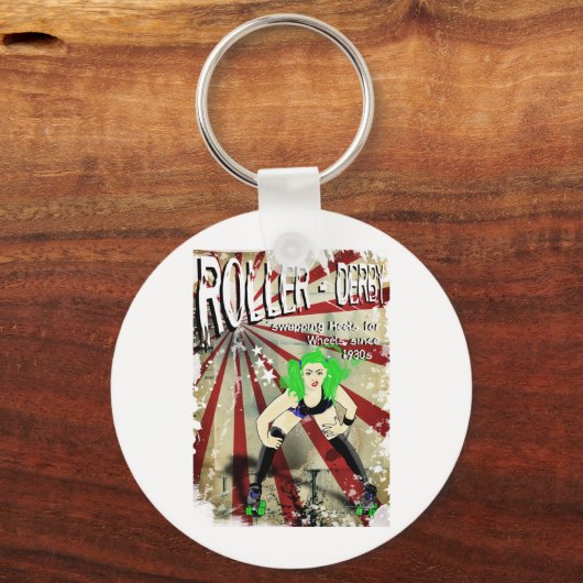 Derby sinds de jaren dertig sleutelhanger (Voorkant)