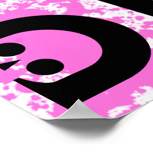 derby: skullfabet poster (Hoek)