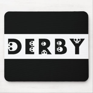 derby : skullphabet muismat