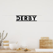 derby : skullphabet poster (Keuken)