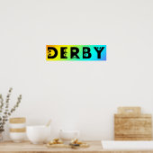 derby : skullphabet poster (Keuken)