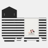 Derby stijl grote roze hoed roos bruidsdouche bedankdoosjes (Ongevouwen)