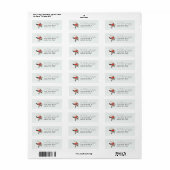 Derby Stijl Hoed Rozen Bruidsdouche Etiket (Full Sheet)