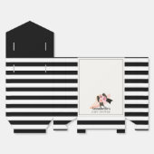 Derby Style Big Pink Pet Roos Baby shower Bedankdoosjes (Ongevouwen)