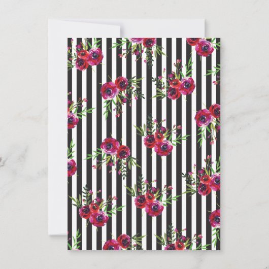 Derby ThMED Bridal Shower Invitations Kaart (Achterkant)