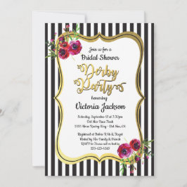 Derby ThMED Bridal Shower Invitations Kaart