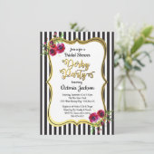 Derby ThMED Bridal Shower Invitations Kaart (Staand voorkant)