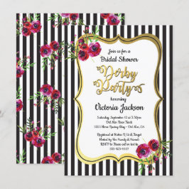 Derby ThMED Bridal Shower Invitations Kaart