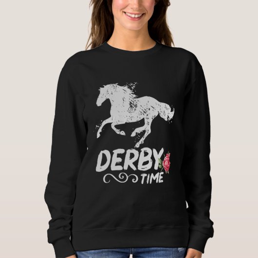 Derby Time Y all  Horses  Horse Racing Festival Trui (Voorkant)