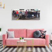 Derby Trip 2013 RV Canvas Afdruk (Insitu (Woonkamer))
