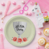 Derby Trophy Party Papier Borden Papieren Bordje (Feest)