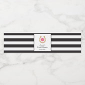 Derby-waterfleslabel voor bruidsmeisjesfeest waterfles etiket (Enkel label)