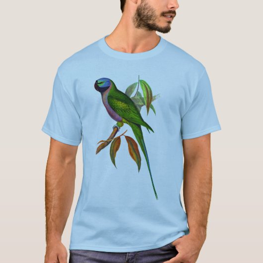 Derbyan Parakeet Parrot T-shirt (Voorkant)