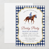 Derbyfeest Uitnodiging (Voorkant / Achterkant)