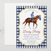 Derbyfeest Uitnodiging (Voorkant / Achterkant)
