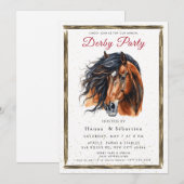 Derbyfeest Uitnodiging (Voorkant / Achterkant)