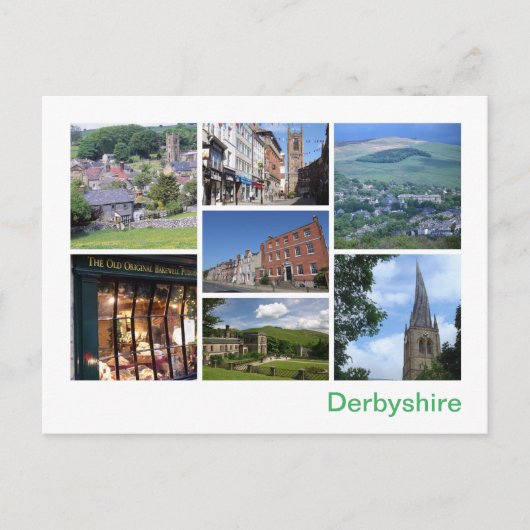 Derbyshire 2 briefkaart (Voorkant)