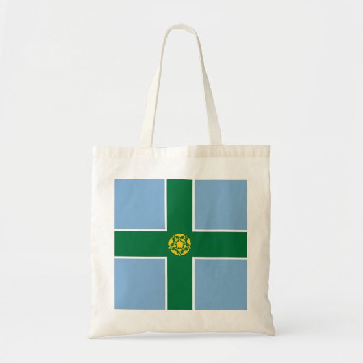 Derbyshire Flag Tote Bag (Voorkant)