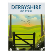 Derbyshire Landscape-reisposter Perfect Poster (Voorkant)