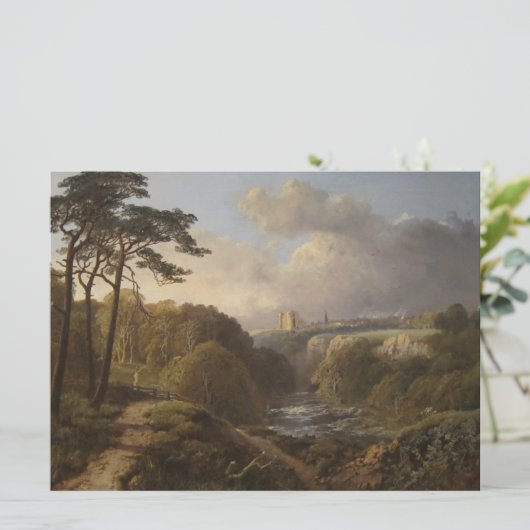 Derbyshire Landschap Kaart (Staand voorkant)