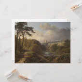 Derbyshire Landschap Kaart (Voorkant / Achterkant in situ)