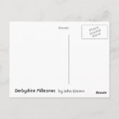 DERBYSHIRE MILLSTONES BRIEFKAART (Achterkant)