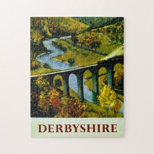Derbyshire - UK Legpuzzel (Verticaal)