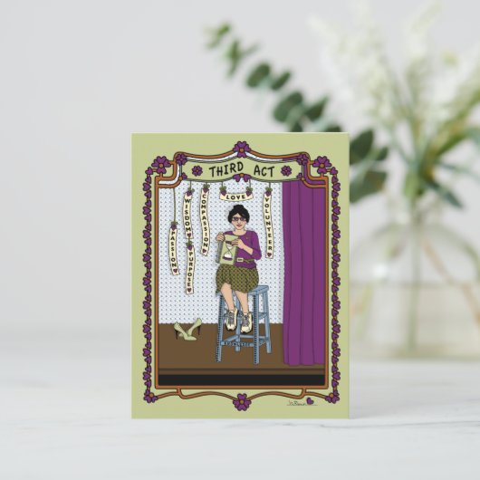 Derde akte_A_ Briefkaart (Staand voorkant)