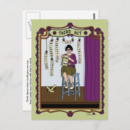 Derde akte_A_ Briefkaart (Voorkant / Achterkant)