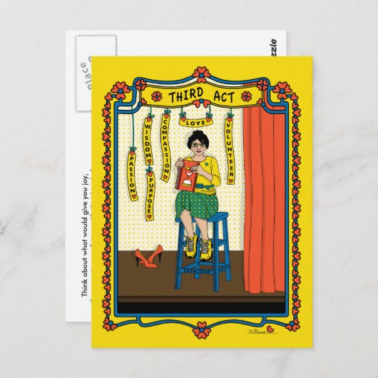 Derde akte_B_ Briefkaart (Voorkant / Achterkant)