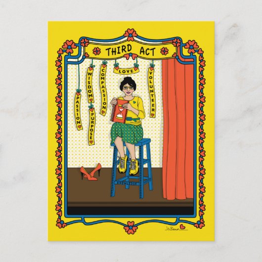 Derde akte_B_ Briefkaart (Voorkant)