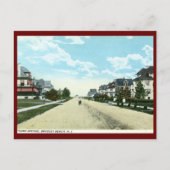 Derde avenue, Bradley Beach, NJ Briefkaart (Voorkant)