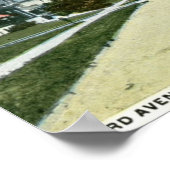 Derde avenue, Bradley Beach, NJ  Poster (Hoek)