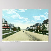 Derde avenue, Bradley Beach, NJ  Poster (Voorkant)