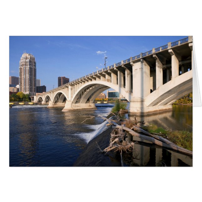 Derde Avenue Bridge in Minneapolis (Voorkant Horizontaal)