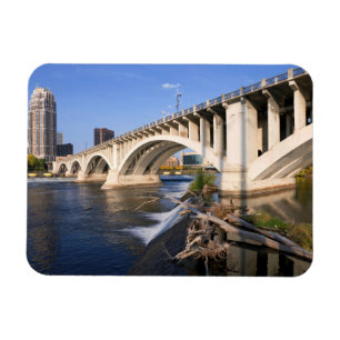 Derde Avenue Bridge in Minneapolis Magneet