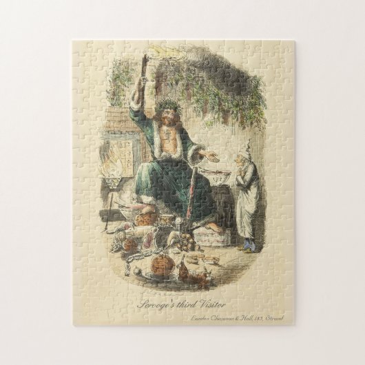 Derde bezoekerspuzzel van Scrooge Legpuzzel (Verticaal)