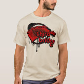 Derde brug. Red&Black. T-shirt (Voorkant)