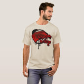 Derde brug. Red&Black. T-shirt (Voorkant volledig)