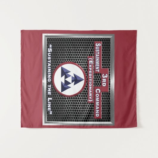 Derde Duurzaamheidsopdracht (expeditionair) Wandkleed (Voorkant (horizontaal))