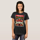 Derde Eye Chaotic Evil Red Chromatic Dragon Gaming T-shirt (Voorkant volledig)