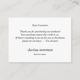 Derde Eye Gold Moon Klant Dank je Boho Informatiekaartje