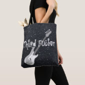 Derde fusiegas gitaar Black Tote Bag (Dichtbij)