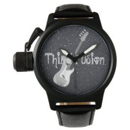 Derde Fusion basgitaar zwart Horloge