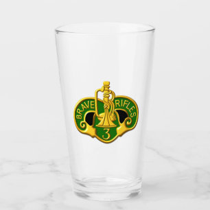 Derde gepantserde Cavalry Regiment "Brave Rifiles" Glas