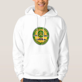 Derde gepantserde waakzame wondvorm hoodie