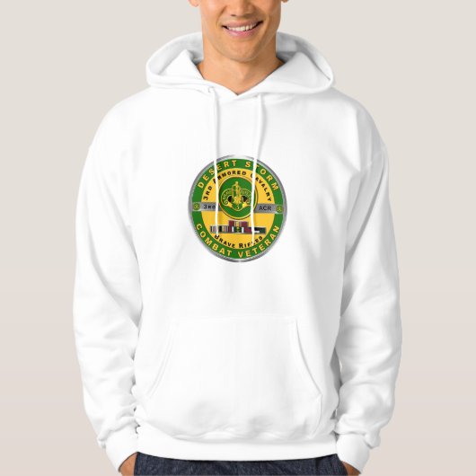 Derde gepantserde waakzame wondvorm hoodie (Voorkant)